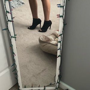 Black opened toed Heels